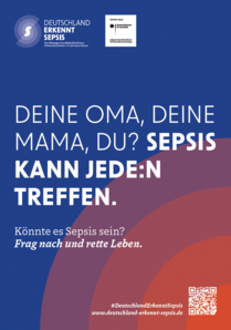 Kampagnenposter: „Könnte es Sepsis sein?“